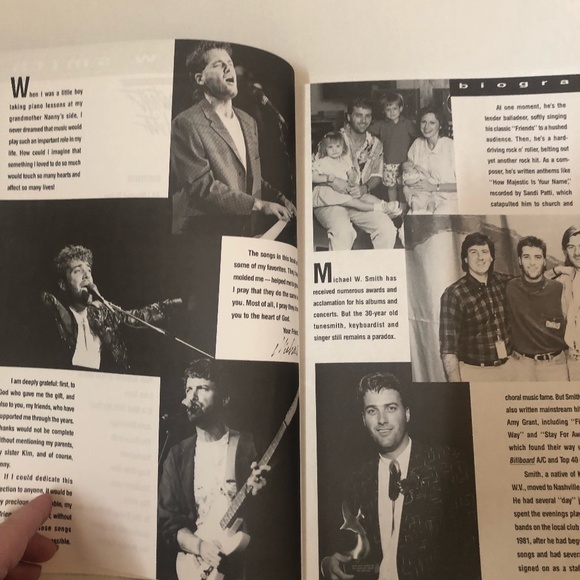 Michael W. Smith's Piano Book - Picture 13 of 13